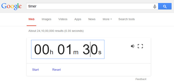 Google Timer