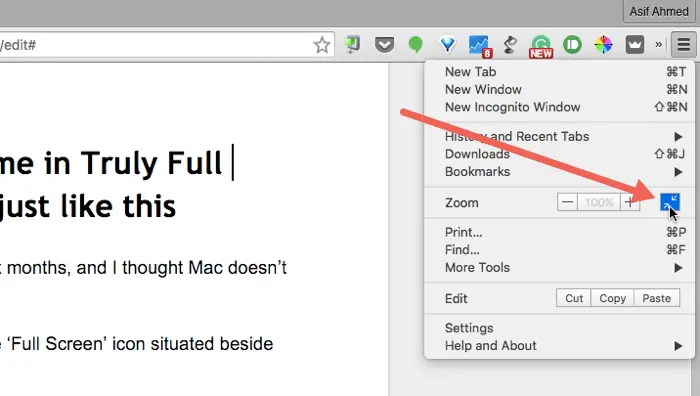How To Open Mac Apps In Full Screen