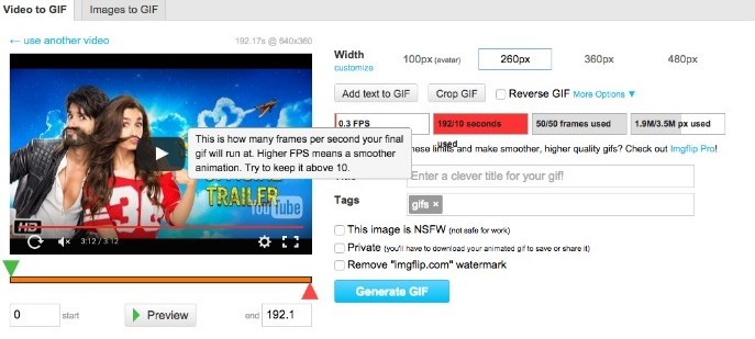 ImgFlip Video to GIF