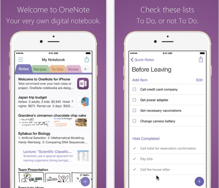 OneNoteiPad