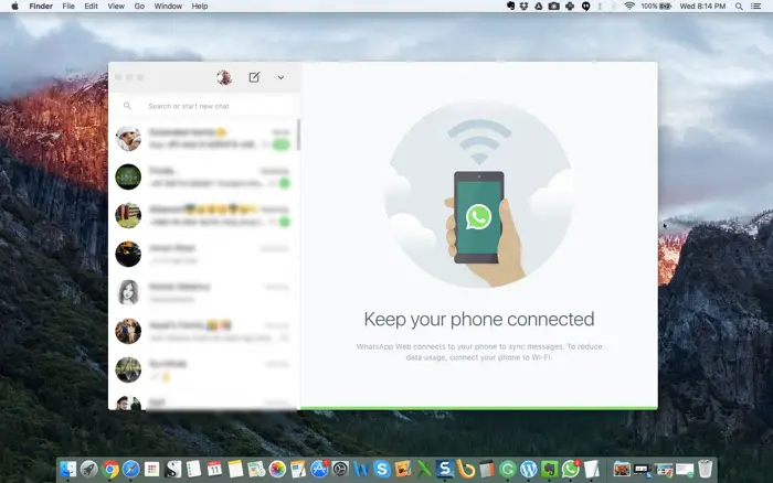 Download WhatsApp App for Mac and PC