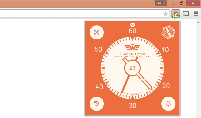 tomato timer chrome extension