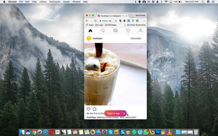 Descargar instagram para chrome para mac