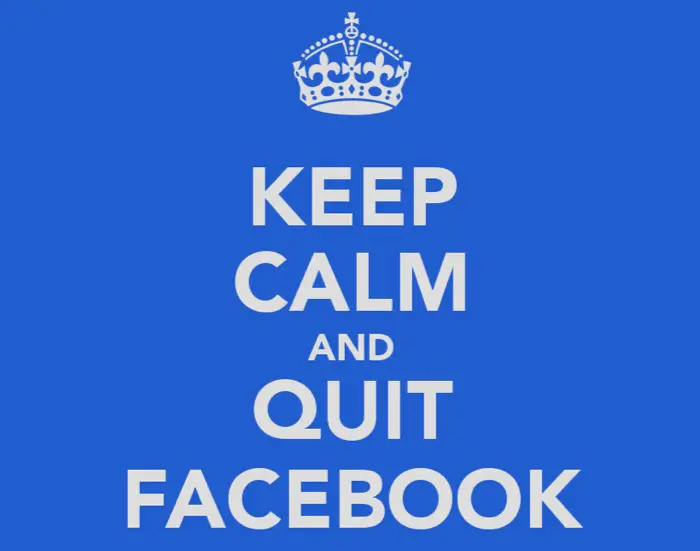 Keep Calk and Quit Facebook
