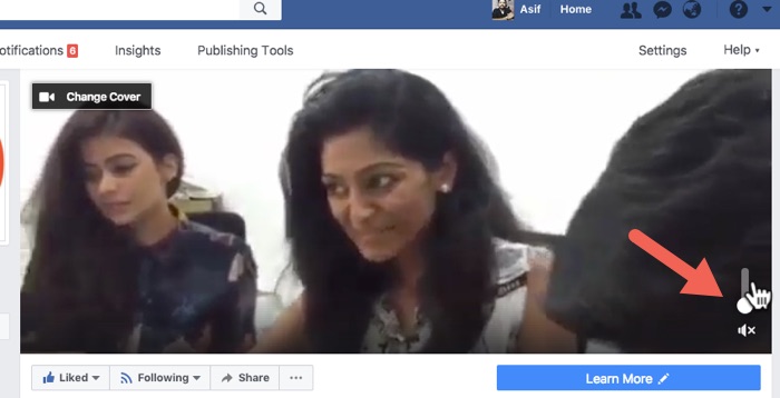 Video on Facebook Cover Page01 | Techtippr