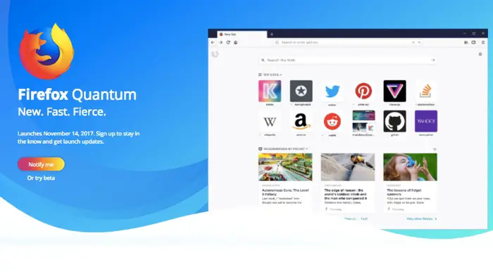Mozilla is Ready to Take on Google Chrome with Firefox Quantum, Its 2x Faster and Takes 30% Less RAM