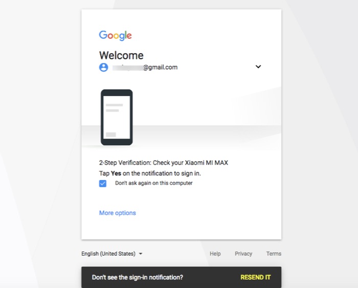 Google Prompts Faster Two Step Verification Method