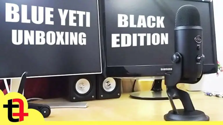 Blue Yeti Mic Blackout Edition Unboxing and Overview