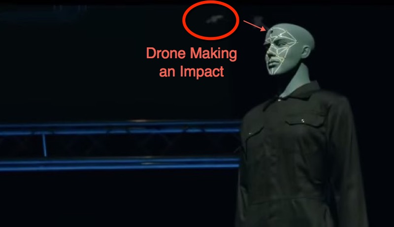 The Drone Weaponry Video is an Art of Fiction at least for now