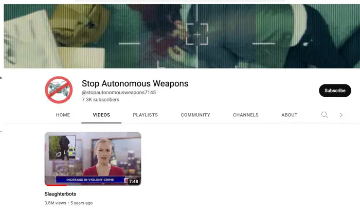 slaughterbots- atonomous weapons