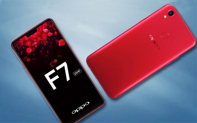 Oppo F7 Notch Design