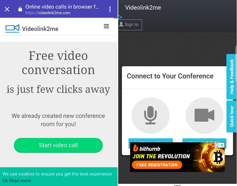 Web Based Video Calling in WhatsApp