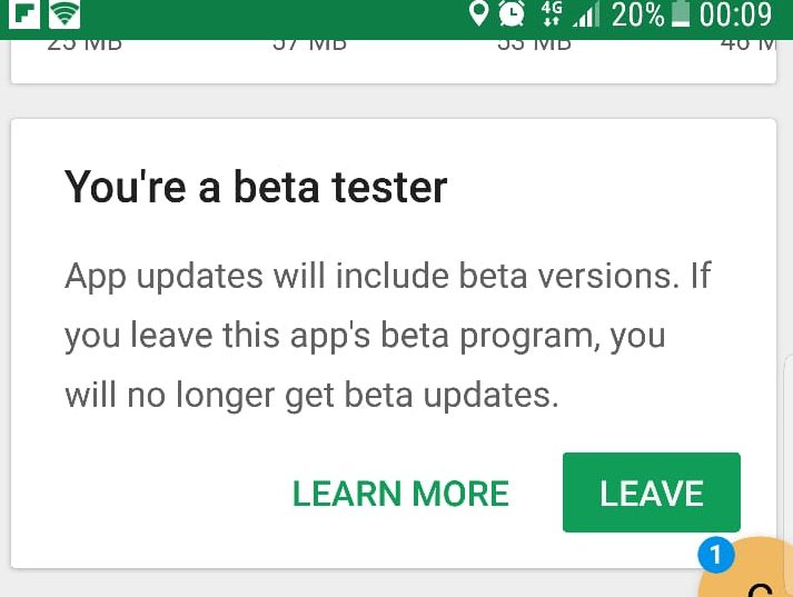 WhatsApp Beta Tester
