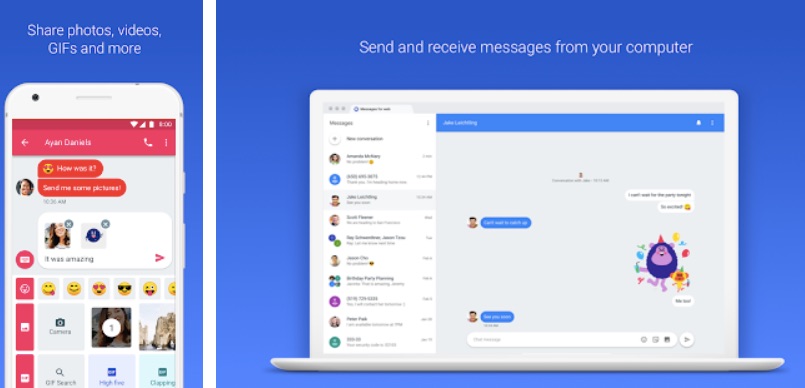 android messages pc app