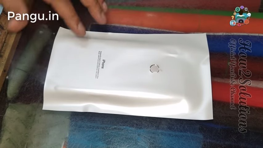 Applying Apple Laminate on Redmi Note 5 Pro