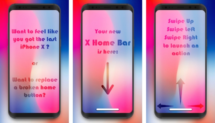 Get iPhone X like gestures in Android_X_Home_Bar