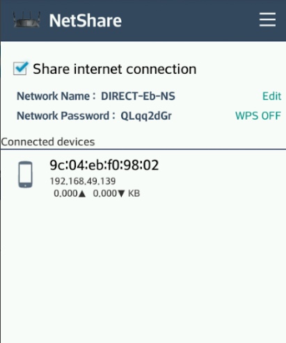NetShare-No-Root-Tethering_App use Andrioid as Wifi Repeater