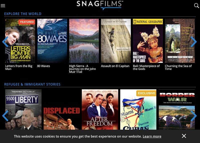 Snafilms StreamTV Shows