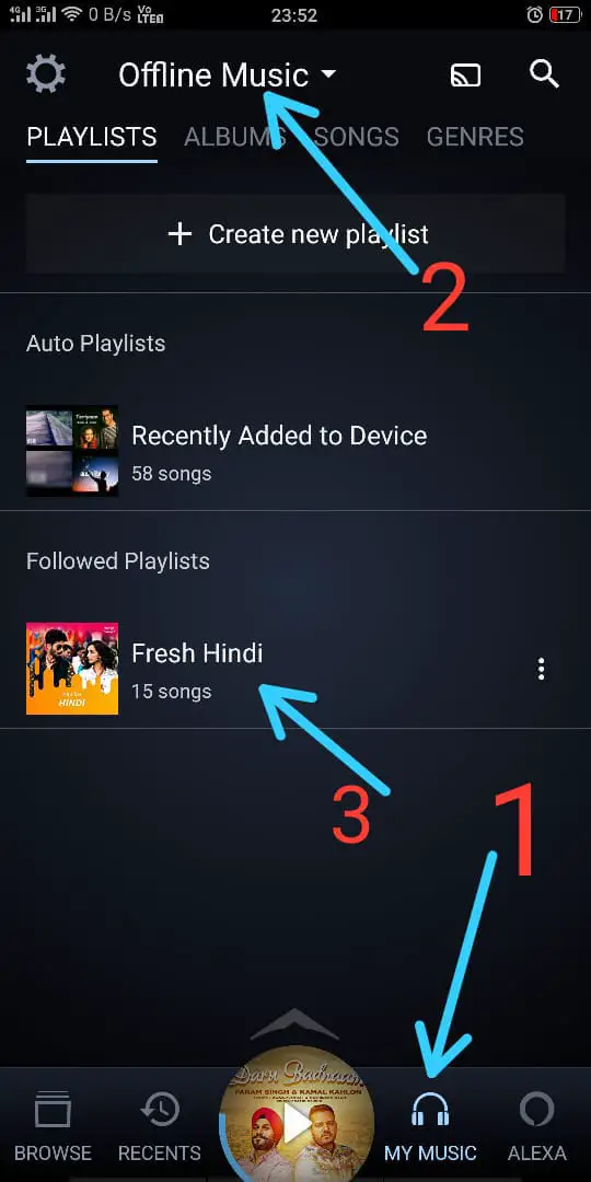 Access Downloaded Songs in Amazon Prime Music