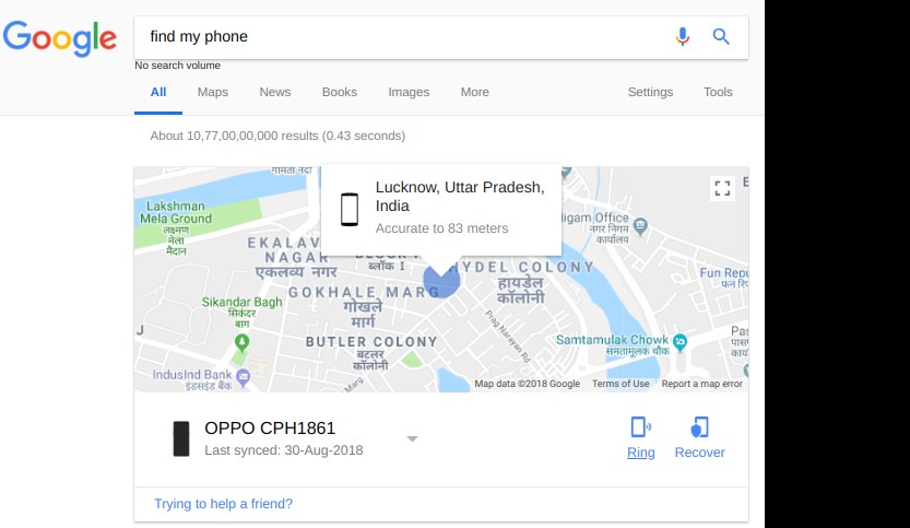 Find Your Android Device using Google Device Manager | Techtippr