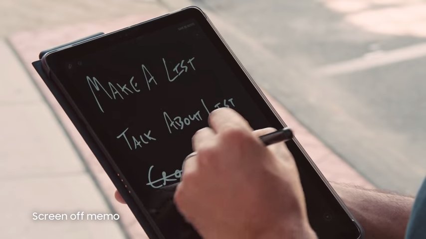 Samsung Tab 4 Writing on it with S-Pen
