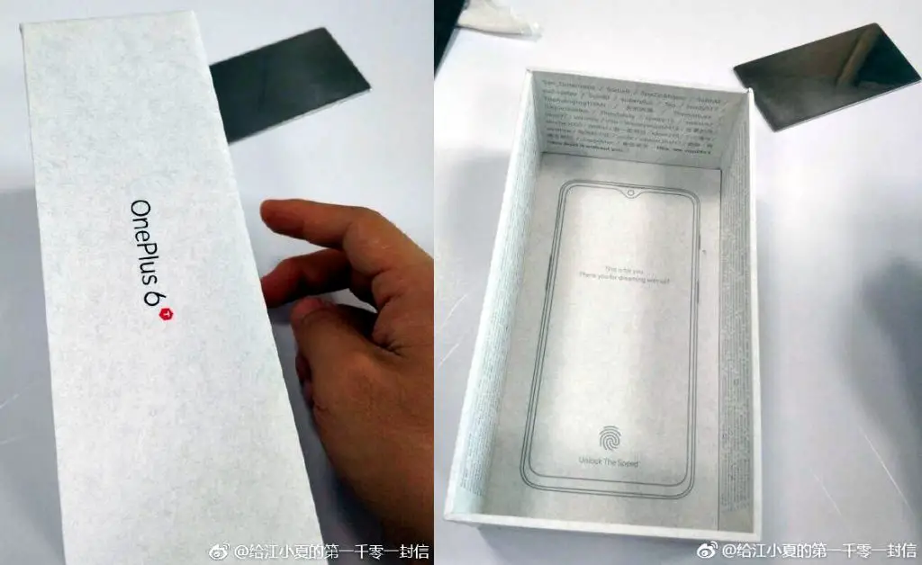 OnePlus 6T Retail Box Surfaced Onlne Before Launch