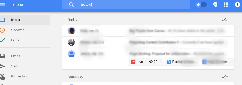 Preview Attachments in Inbox by Google