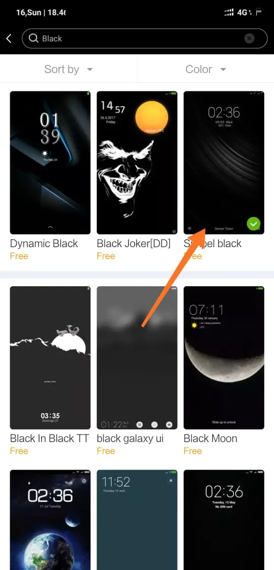 Simple Black Theme for Mi Smartphones