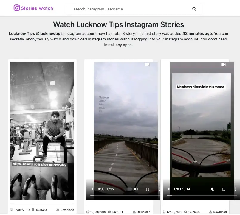Stories Watch Instagram Stories Annonymously