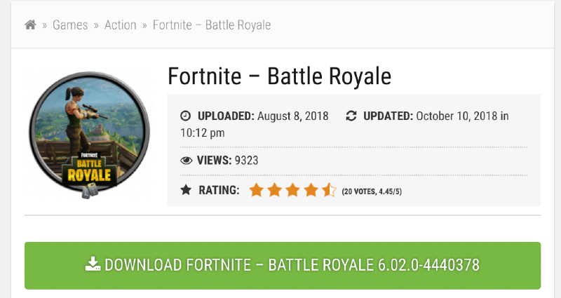 epic games fortnite mobile free download