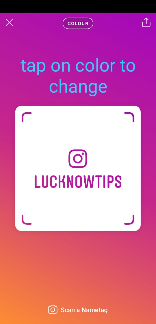 reate Nametags in Instagram App03