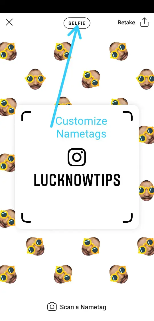 reate Nametags in Instagram App04
