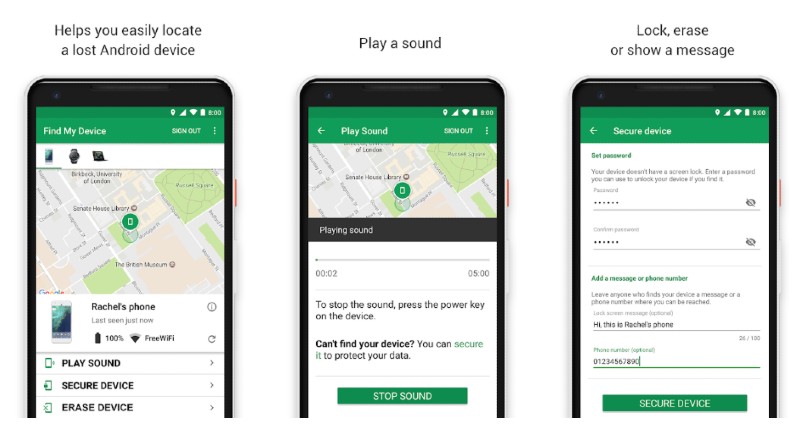 Google Find My Device App