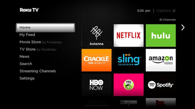 Roku-TV UI