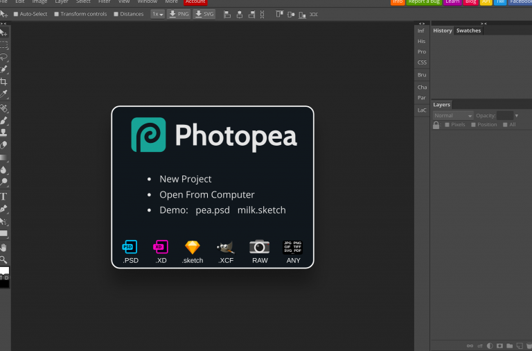 Photopea is the Photoshop Like Photo Editing App for Chromebook