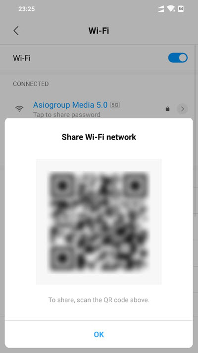 QR Code for Wifi