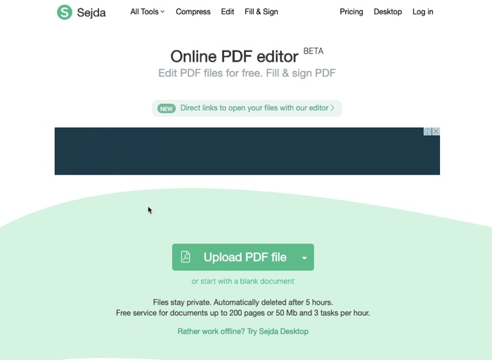 Sejda PDF Desktop Pro 7.6.3 download the last version for android