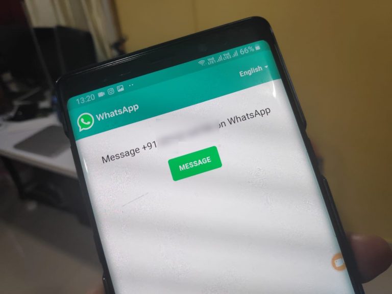 How to Send Messages or Media Files on WhatsApp without Saving the Phone Number
