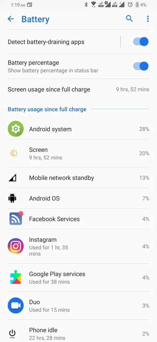 Asus 6z battery Usage Screenshot 04