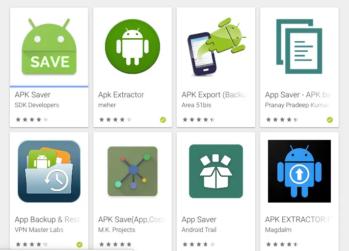 Extract APK Files from Play Store