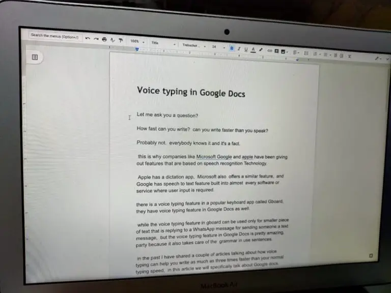 Be More Productive with Voice Typing Feature in Google Docs