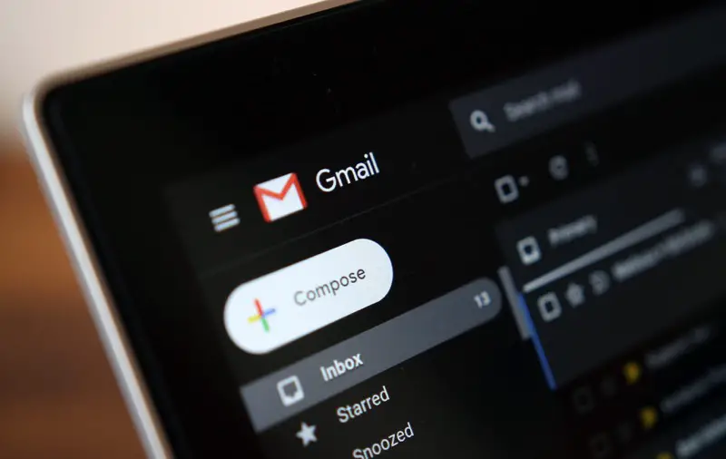 Dark Mode in Gmail Web