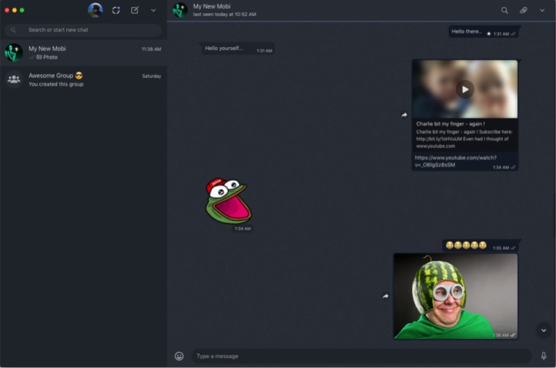 Dark Mode in WhatsApp for Desktop