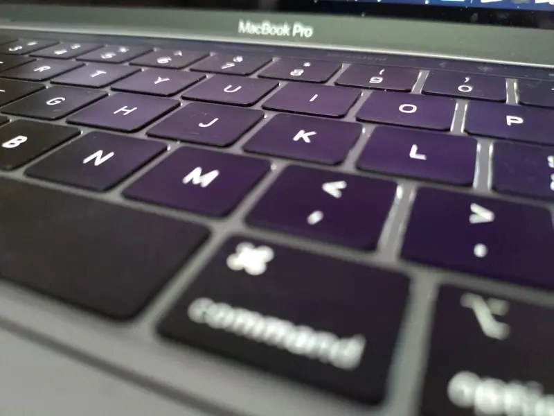 Butterfly Mechanism Keyboard on MacBook Prp