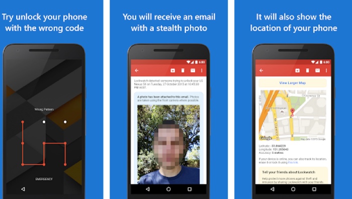 LockWatch – Theif Catcher App Under 500KB