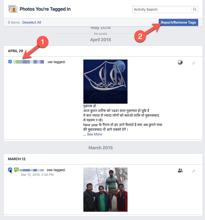 Remove Tags on Facebook 03