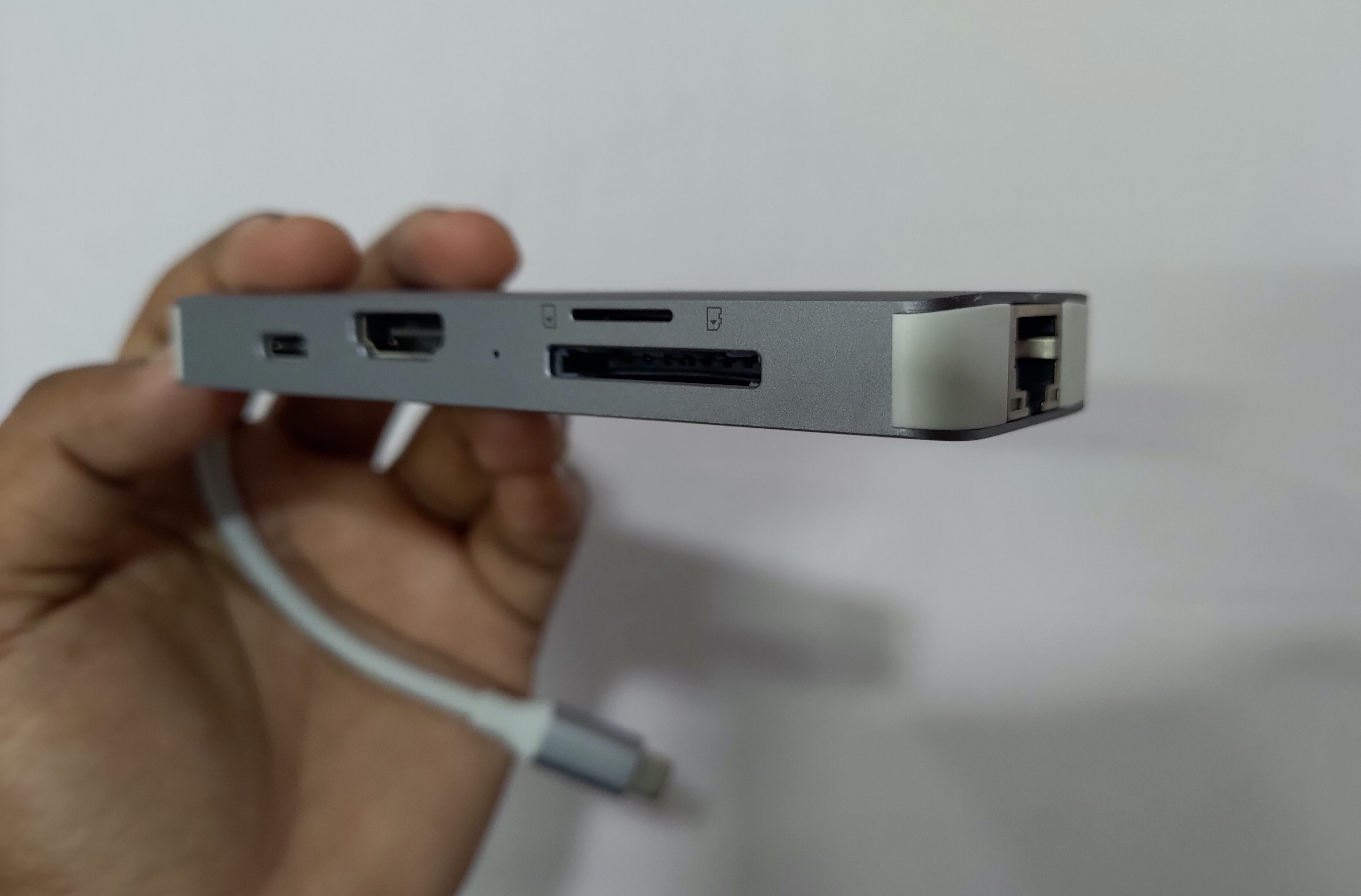 USB Type Dongle MacBook Pro with RJ-45 Slot