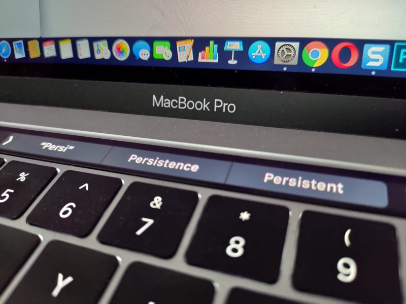 Useful Touchbar on MacBook Pro