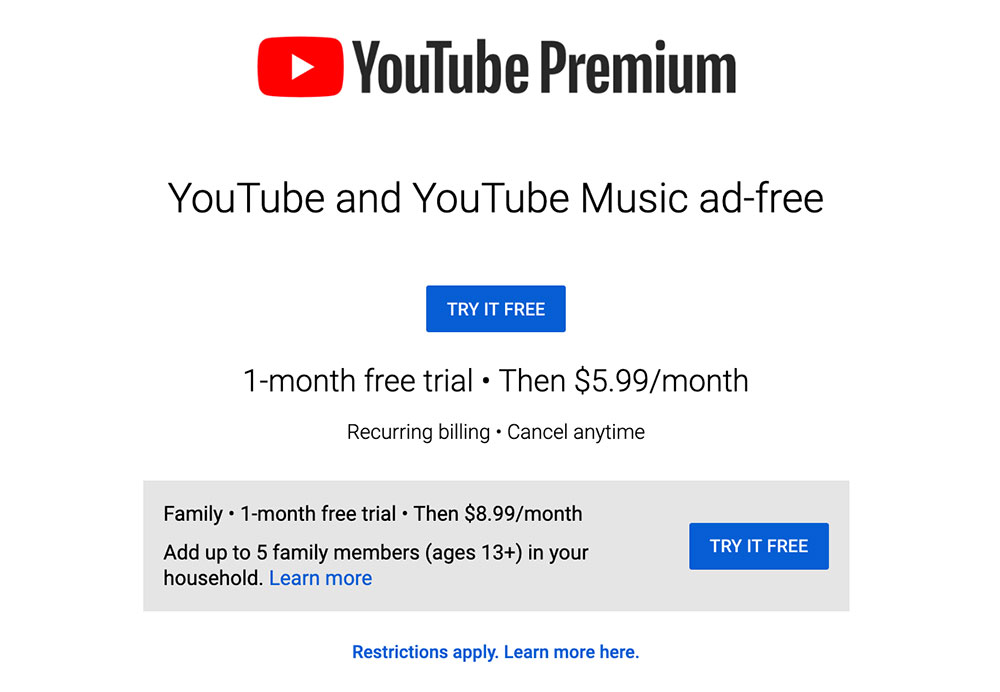 youtubepremium