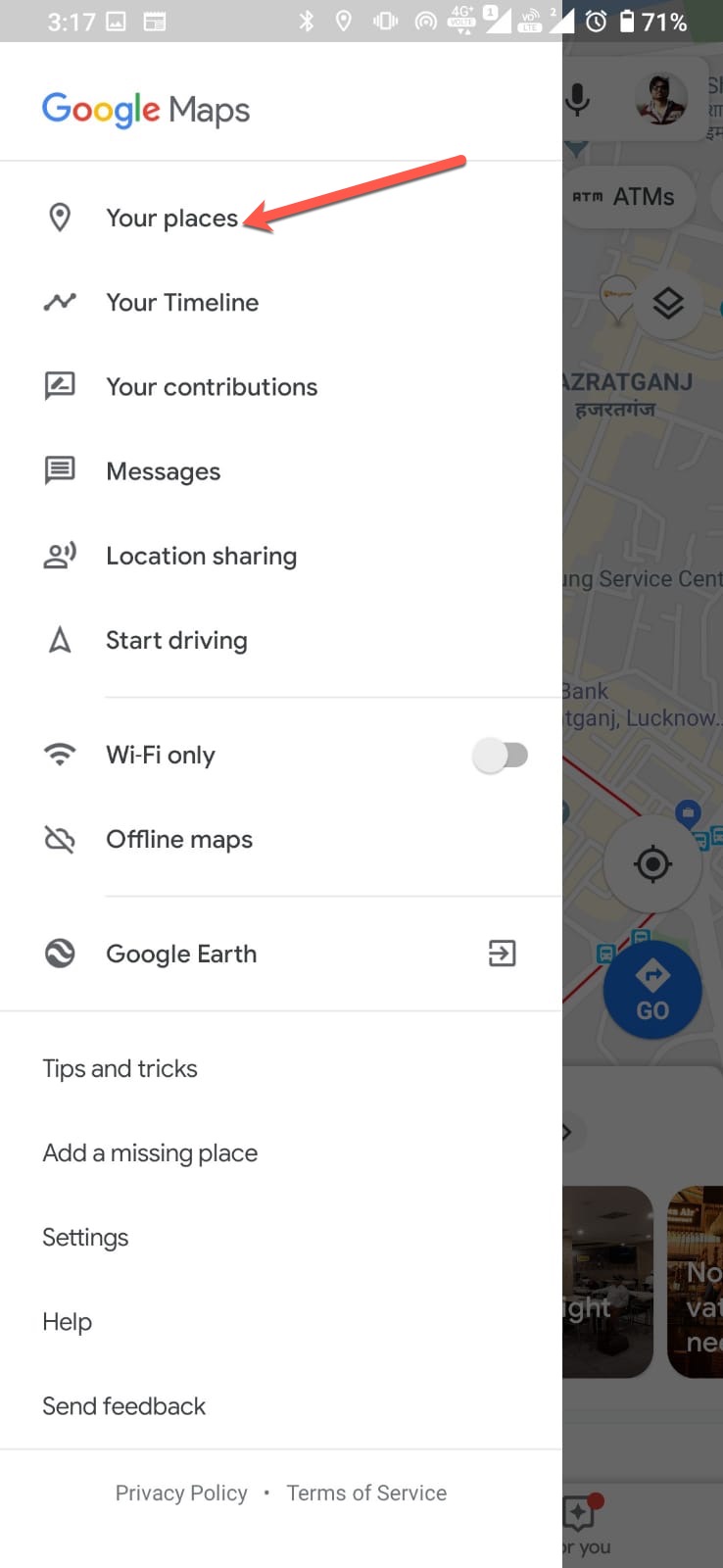 Google Maps Directions to Home 02